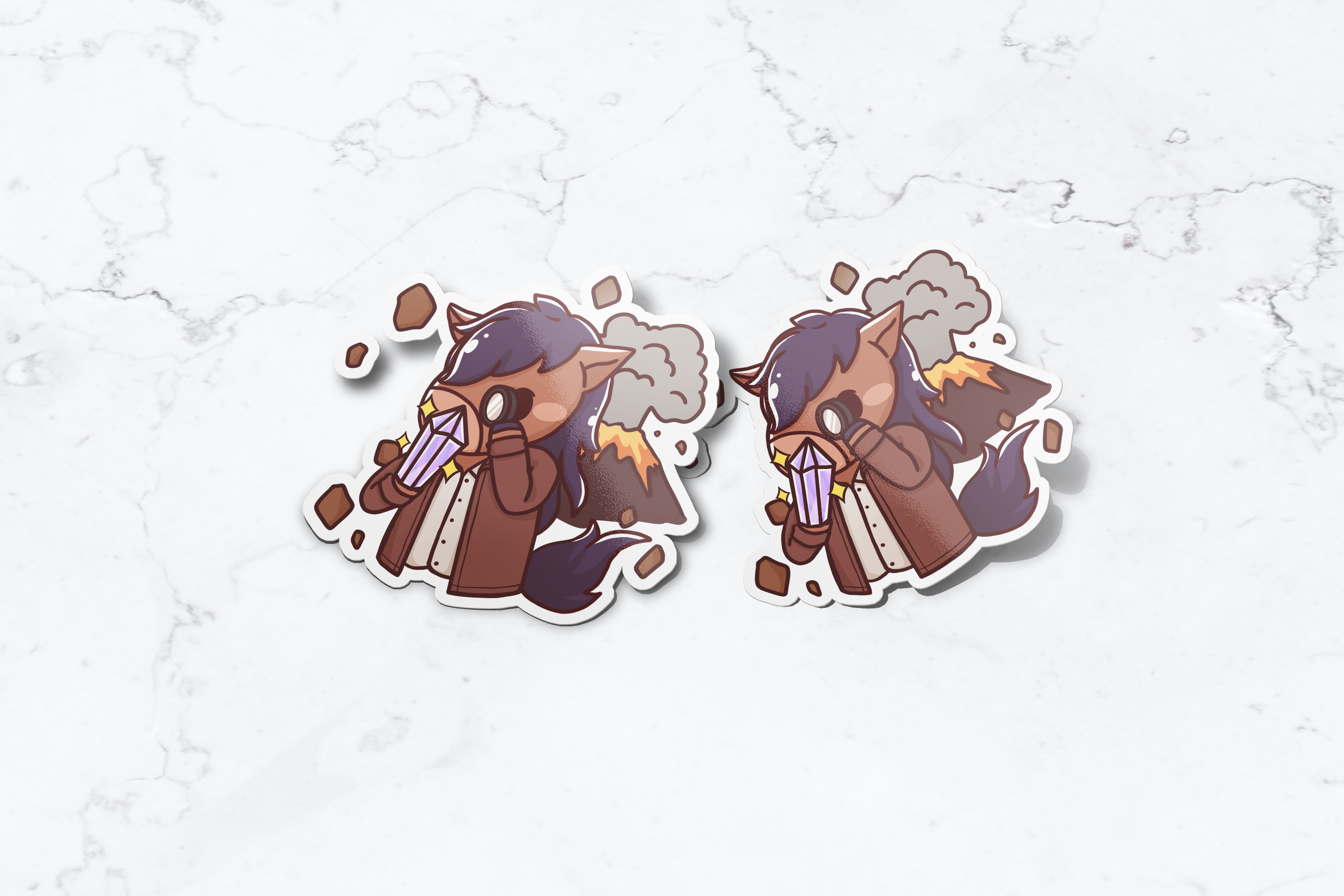 Geology Billy Sticker