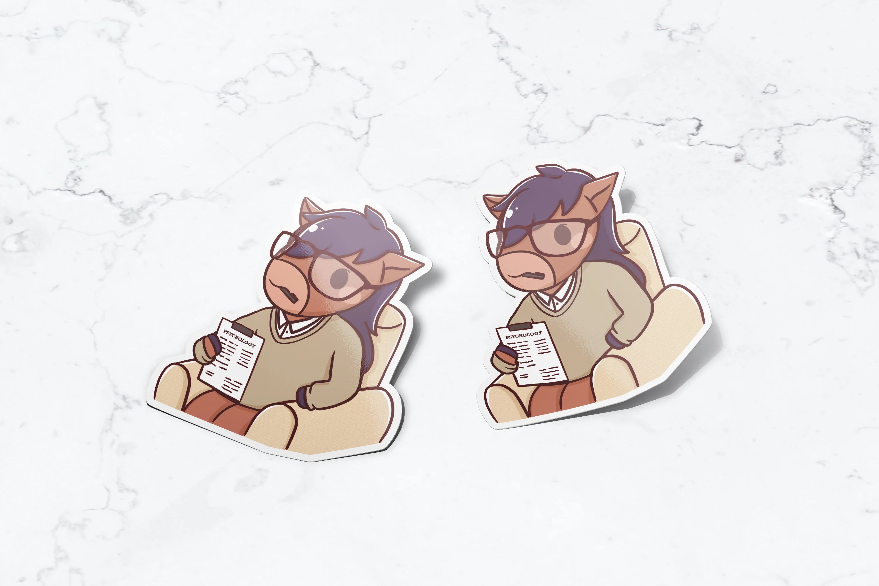 Psychology Billy Sticker