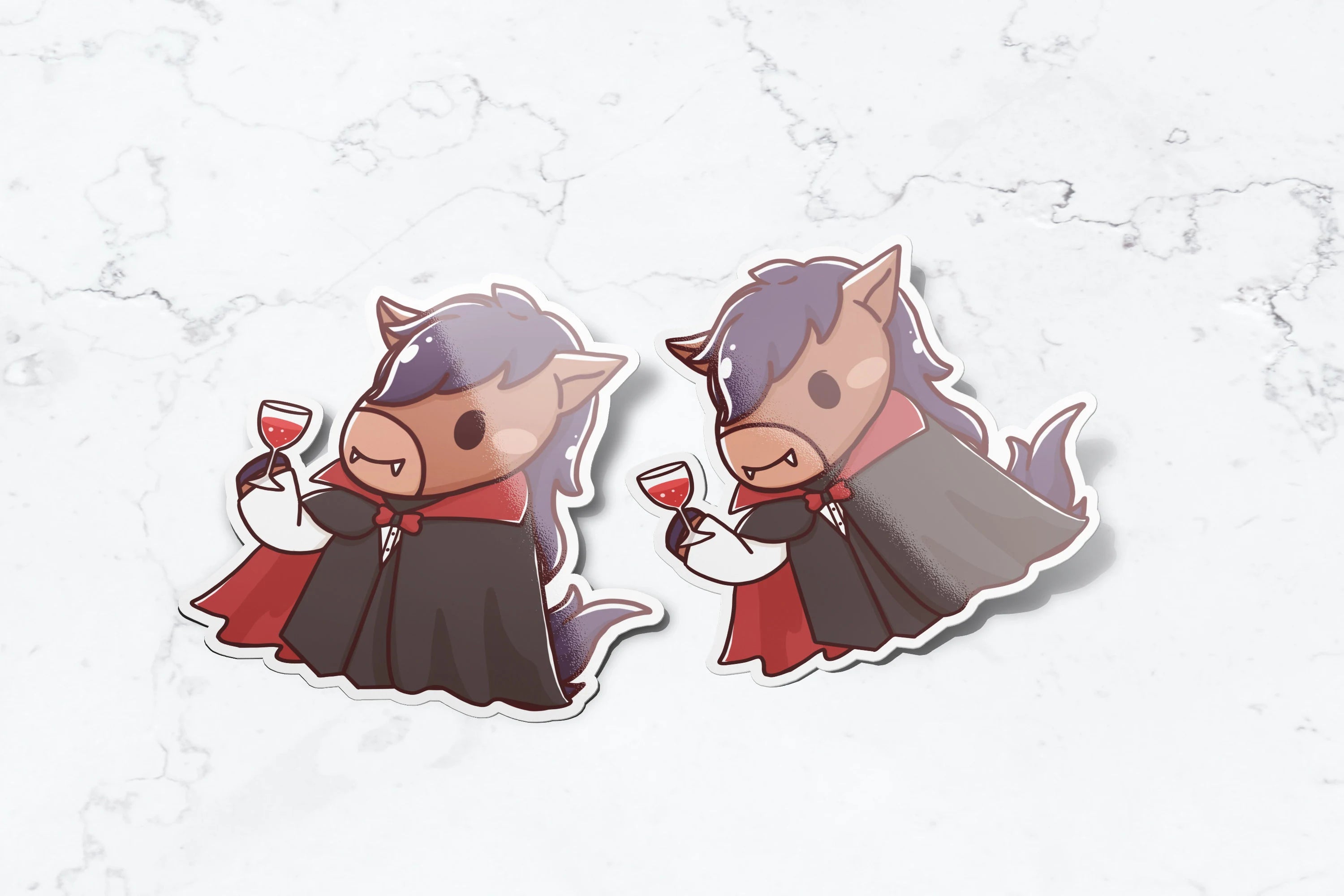 Vampire Billy Sticker