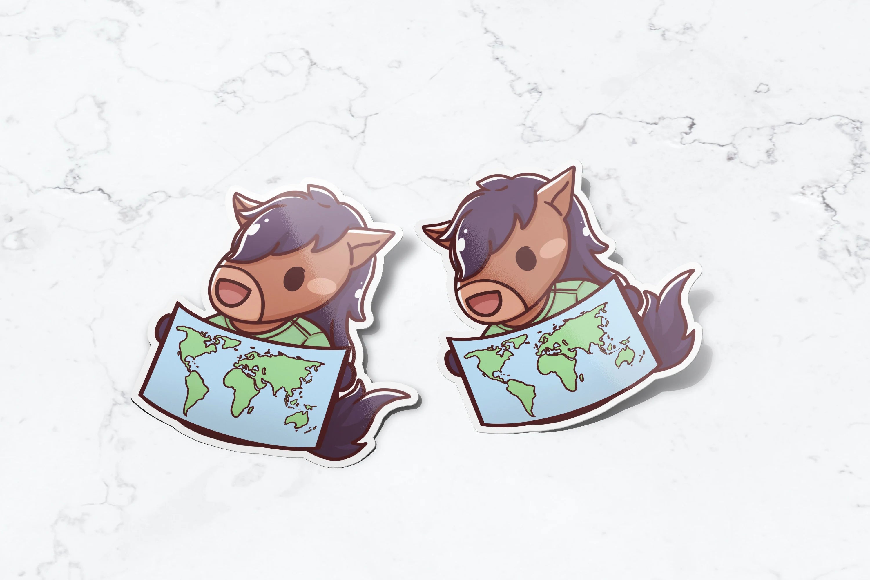 Geography Billy Sticker