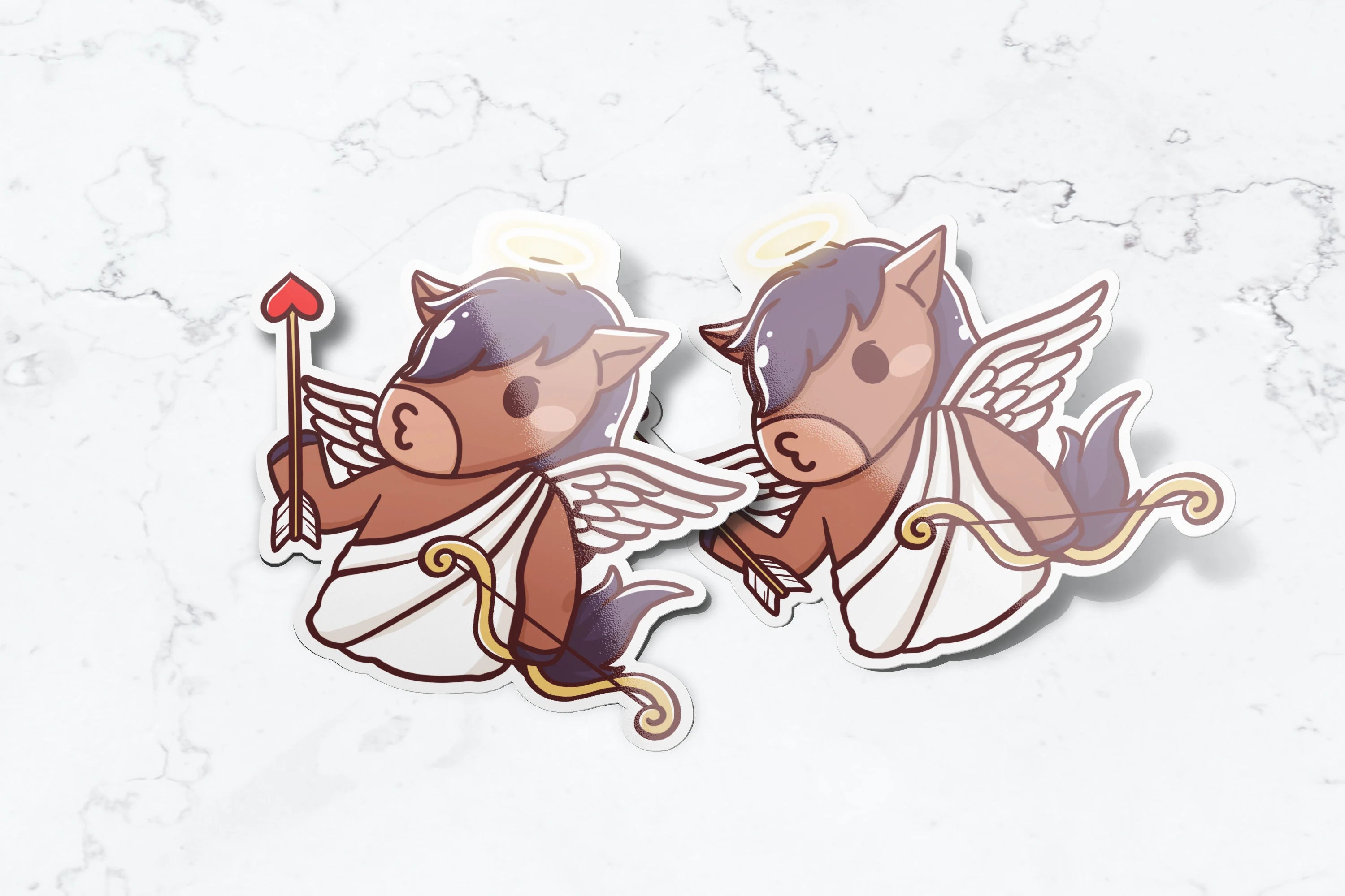 Cupid Billy Sticker