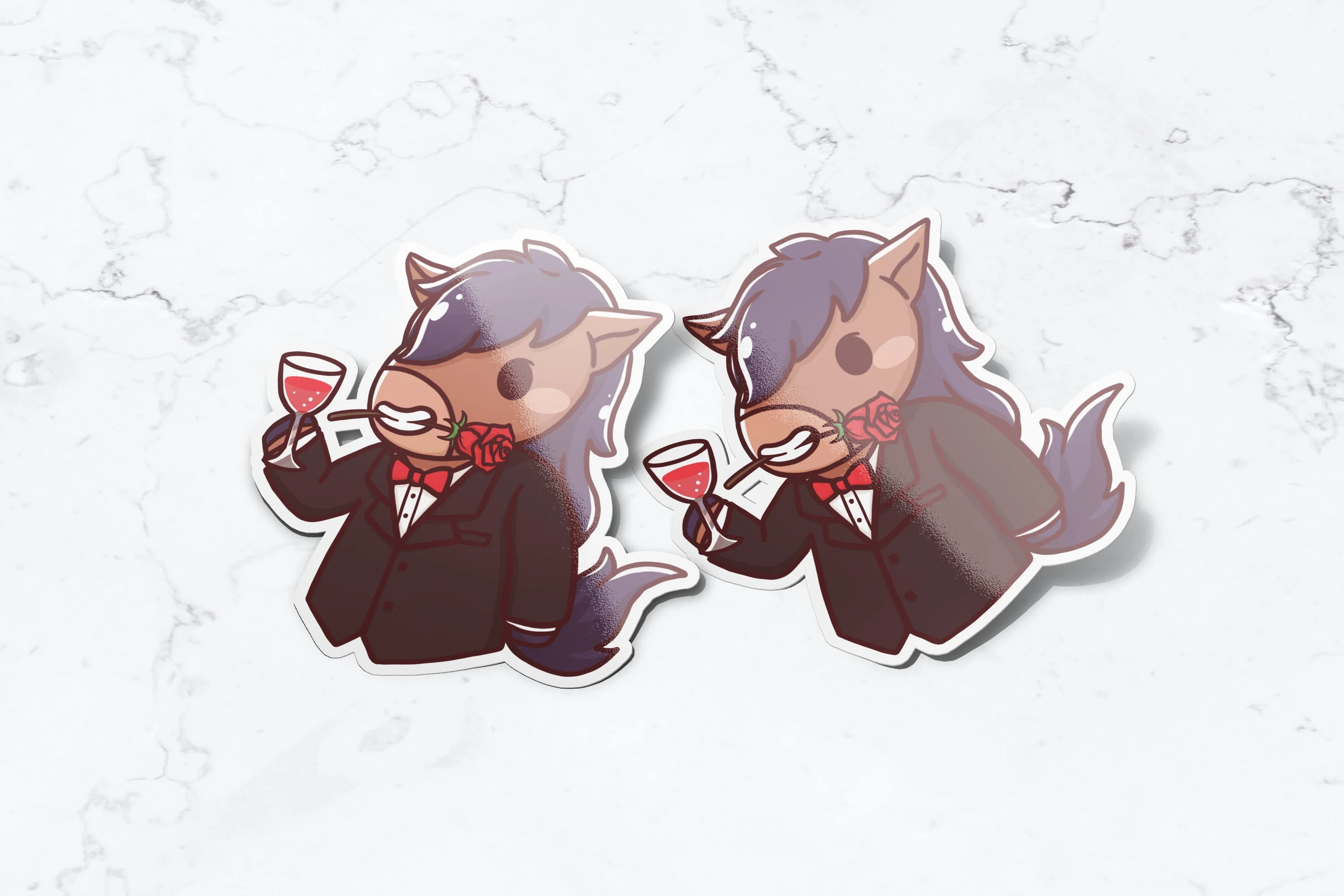 Tuxedo Billy Sticker