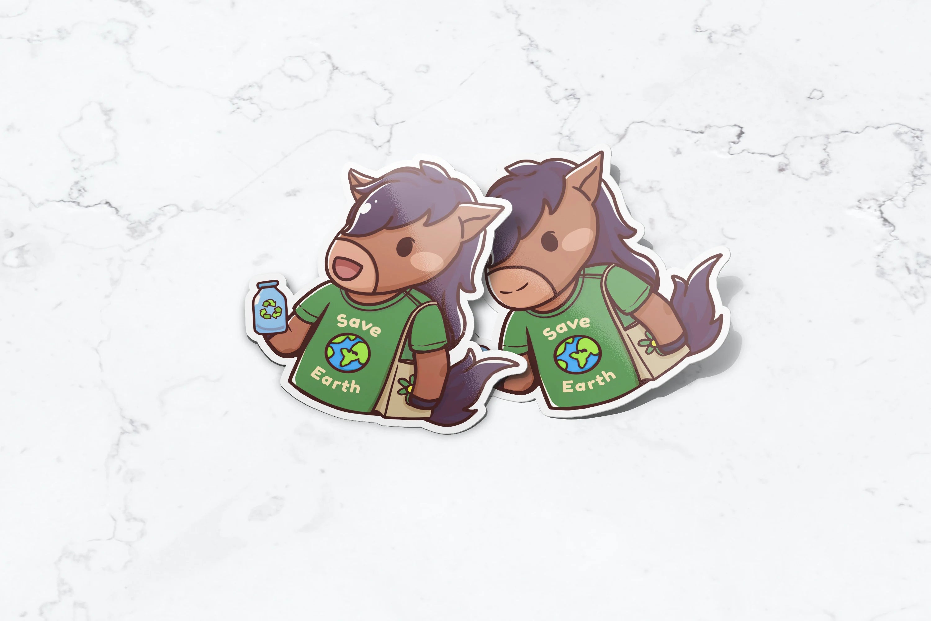 Earth Day Billy Sticker