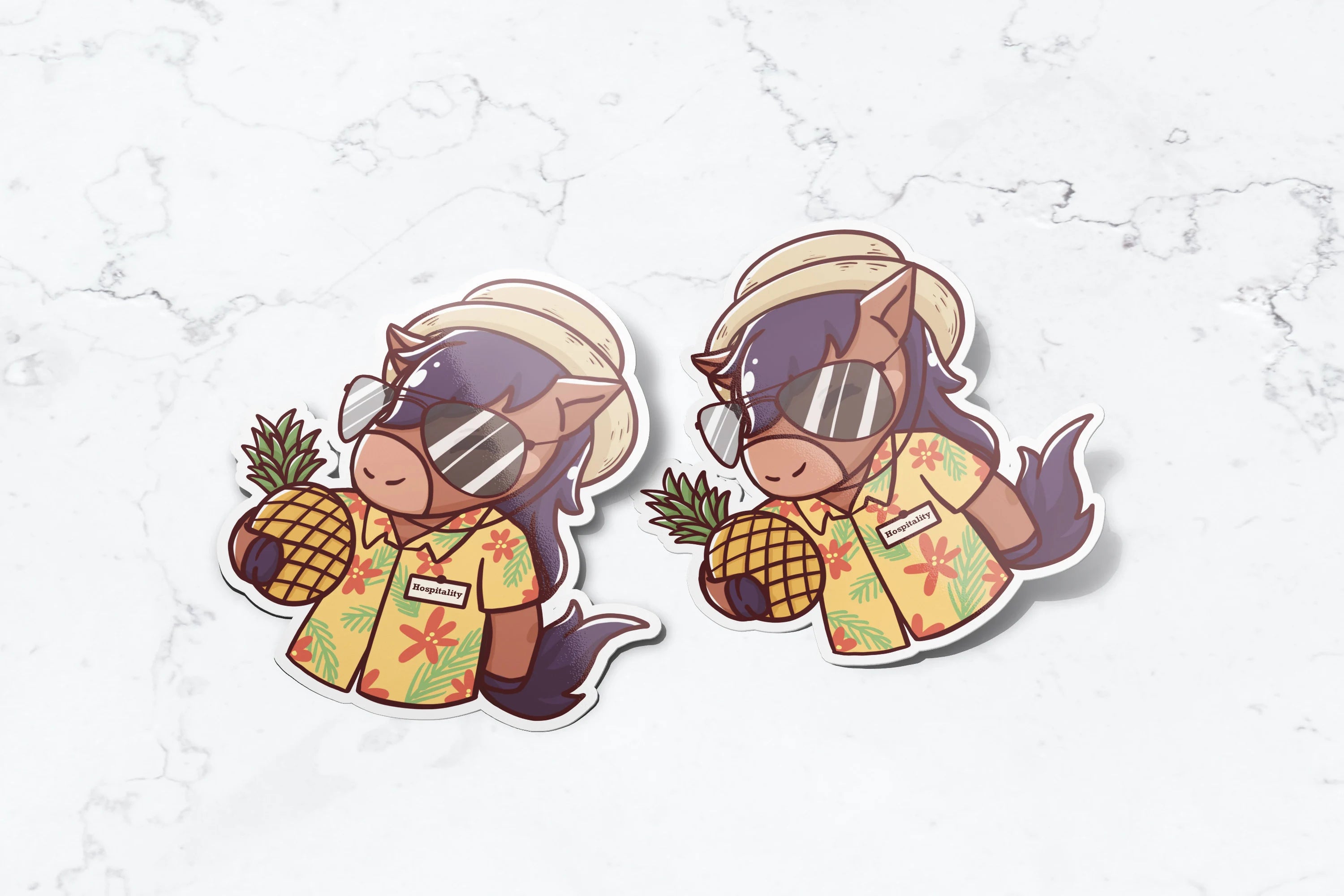 Hospitality Billy Sticker