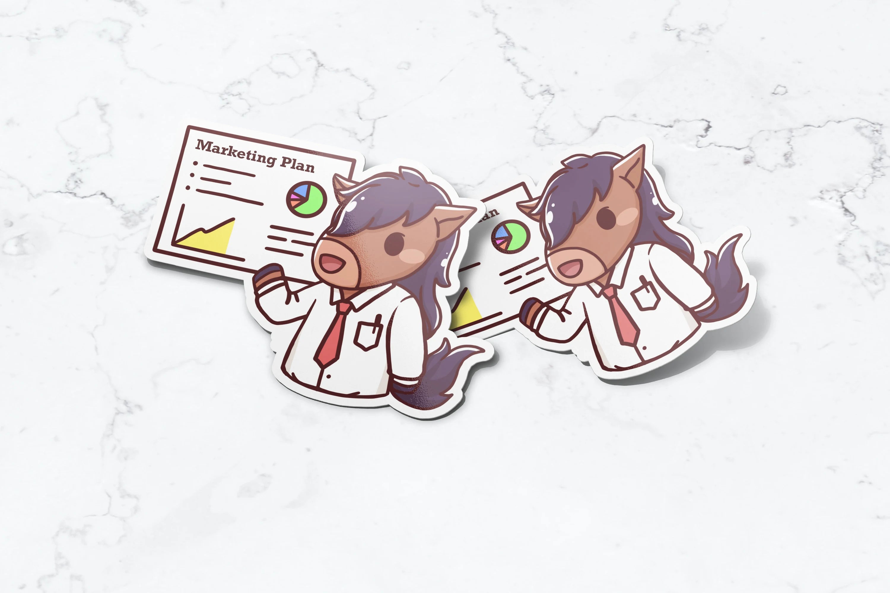 Marketing Billy Sticker