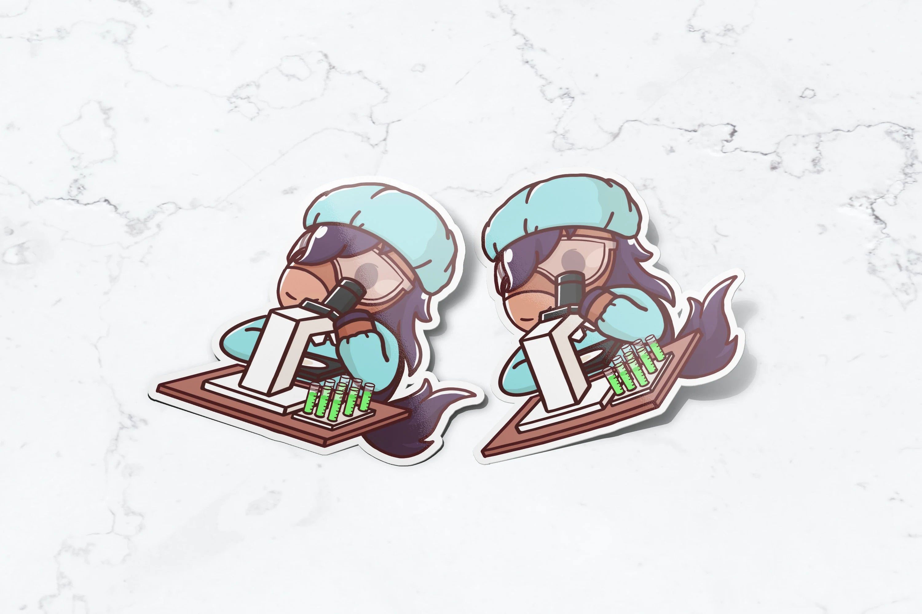 Biotech Billy Sticker