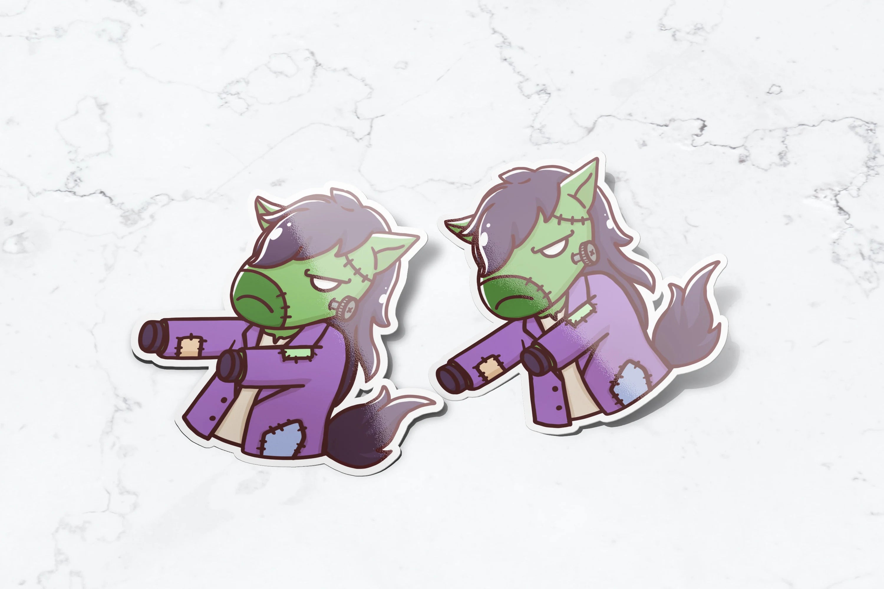 Frankenstein's Monster Billy Sticker