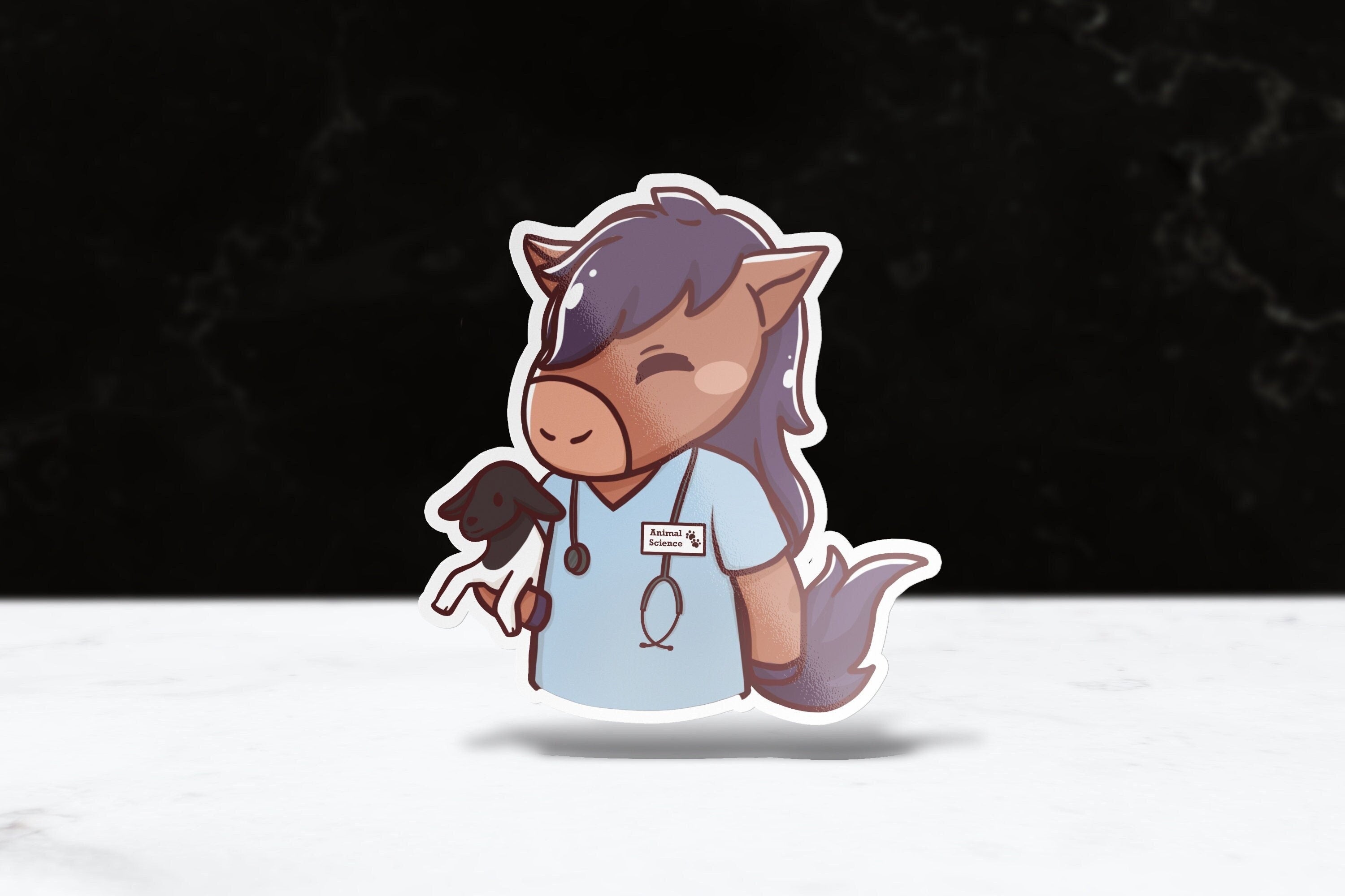 Animal Science Billy Sticker