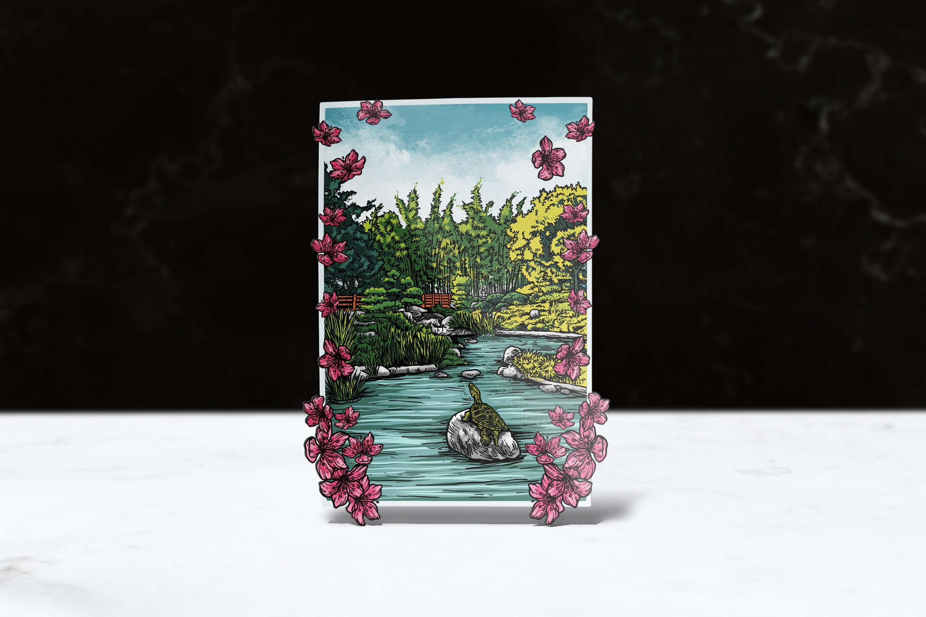 Japanese Garden Sticker | CPP | Cal Poly Pomona | Matte Sticker