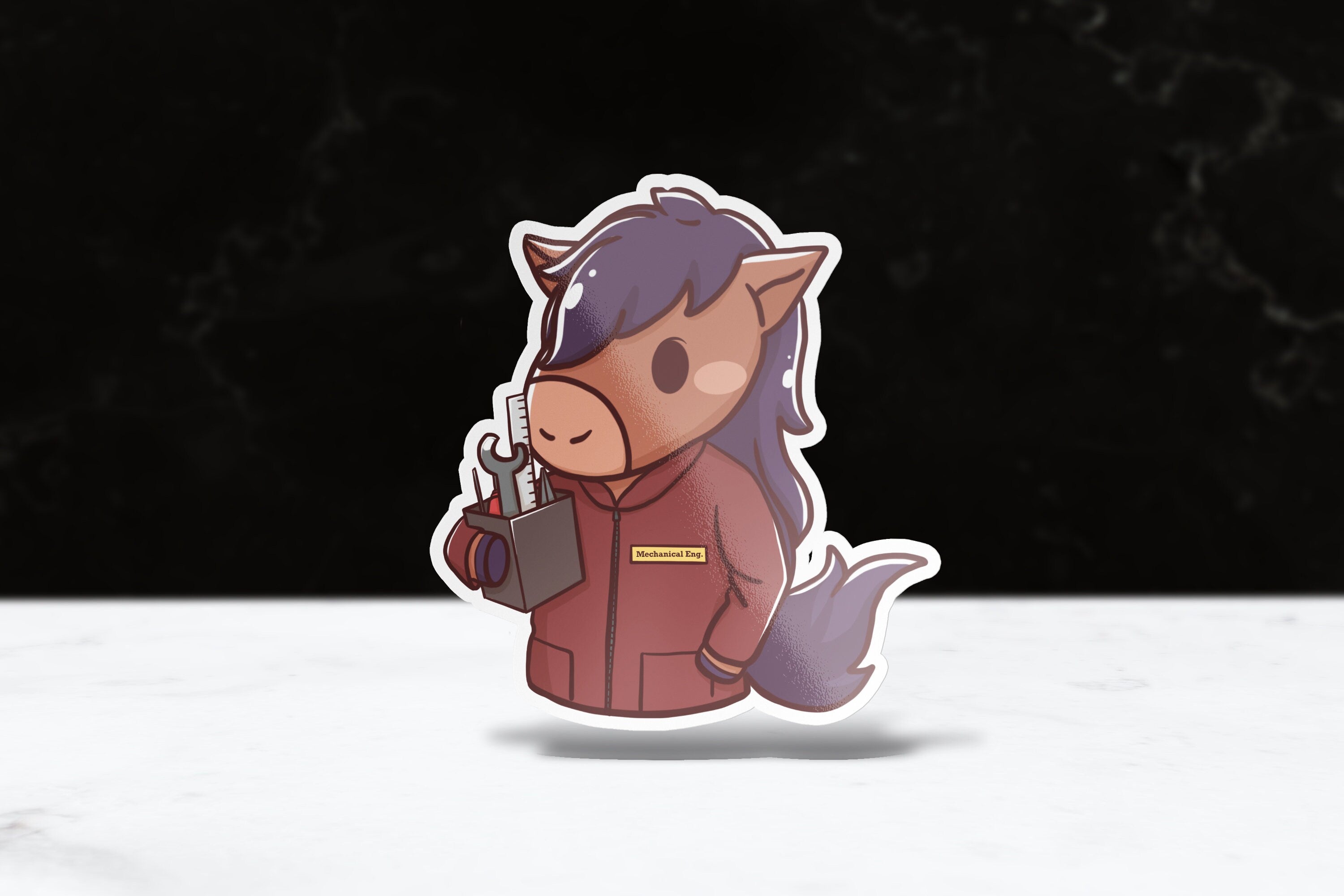 Mechanical Engineering Billy Sticker