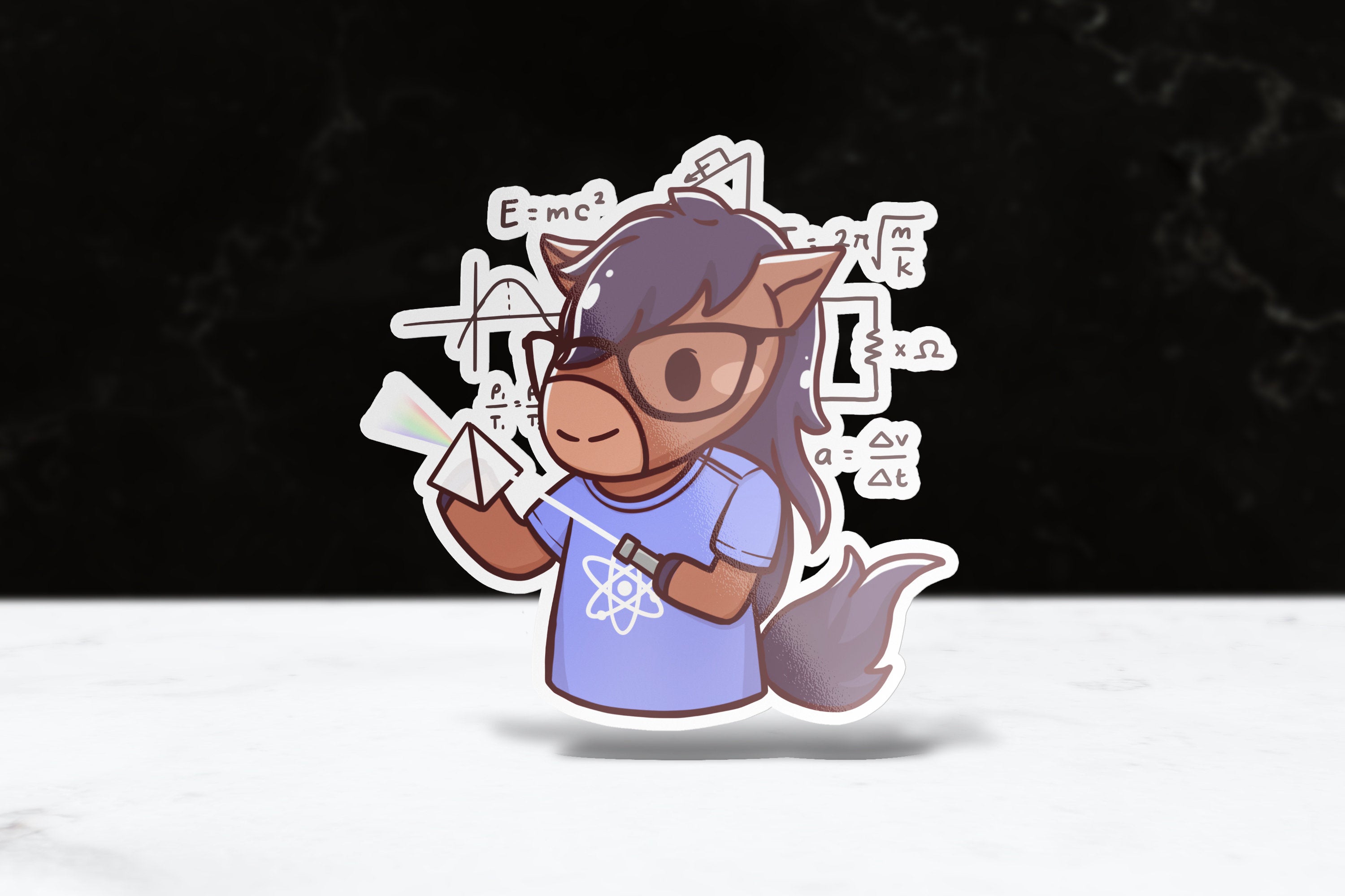 Physics Billy Sticker