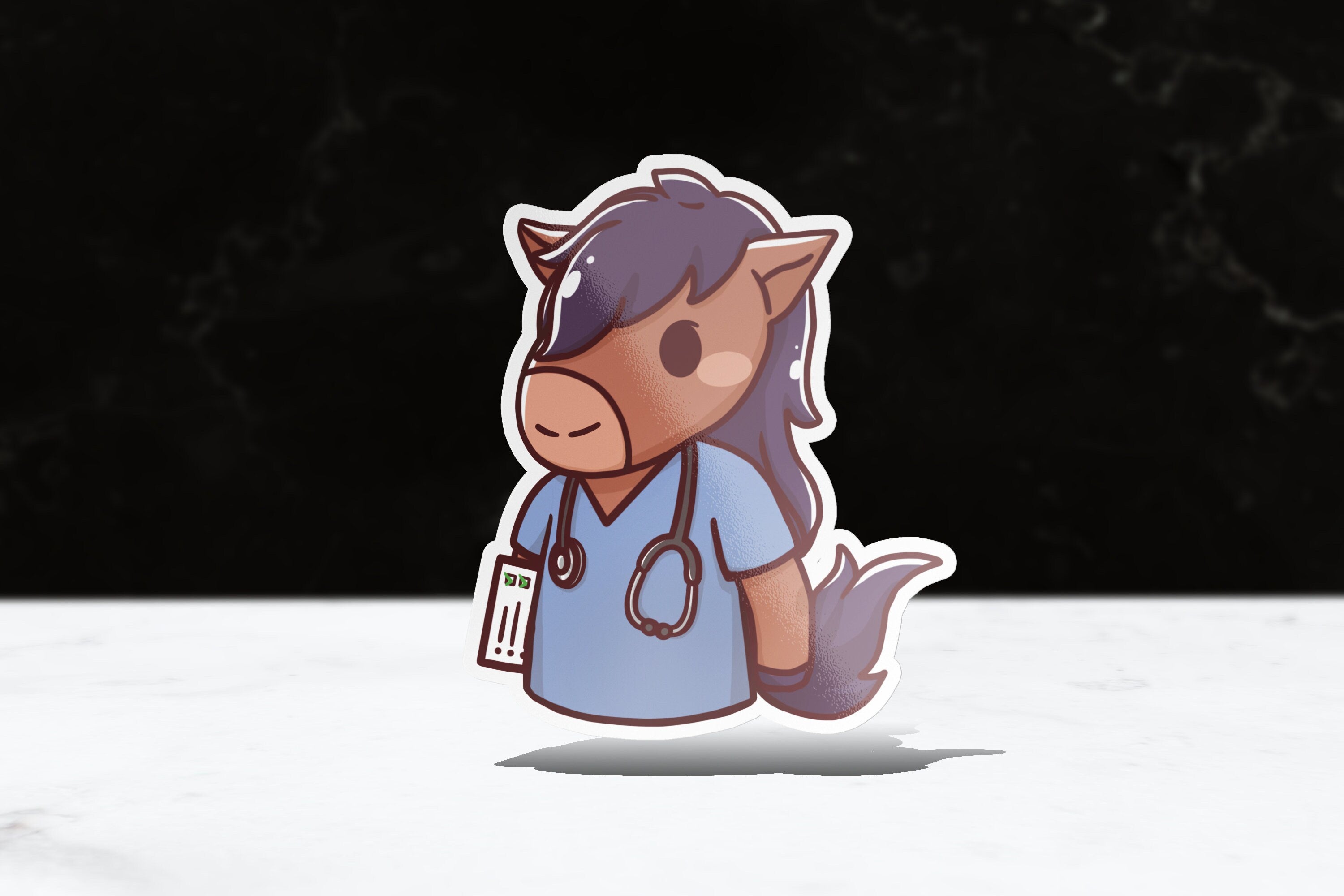 Nursing Billy Sticker