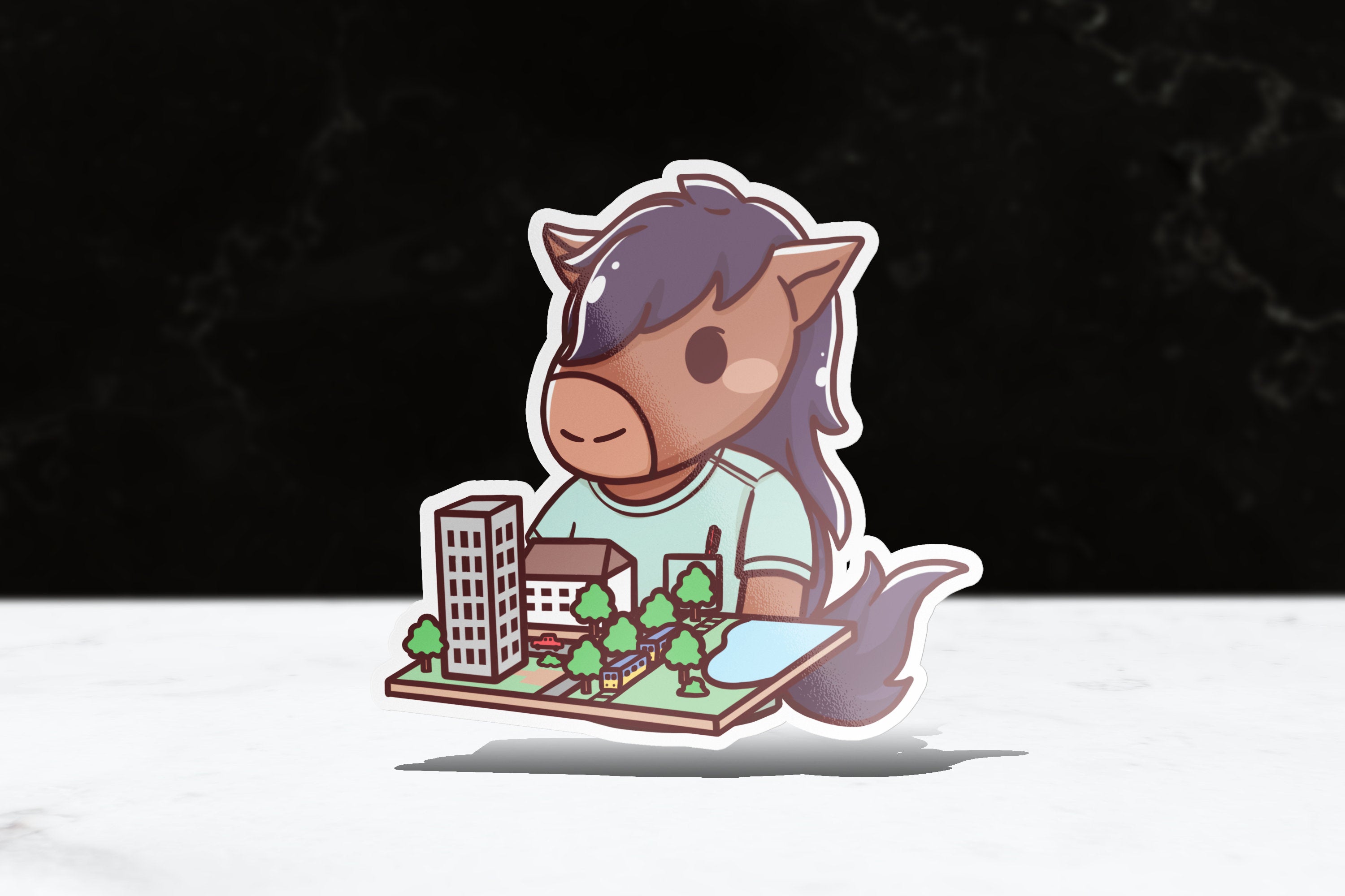 Urban Planning Billy Sticker